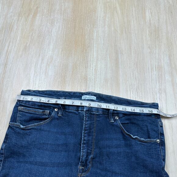 Good American Good Legs Skinny High Rise Stretch Casual Everyday Denim Jeans 16 - Picture 5 of 16